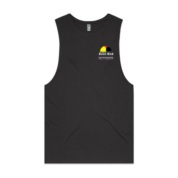 EESLSC Unisex Cotton Singlet BLACK/COAL Thumbnail