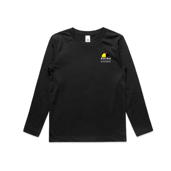 EESLSC Kids Long Sleeve Cotton Tee BLACK Thumbnail